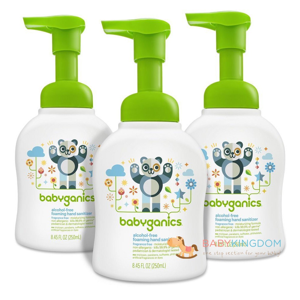 Jual Babyganics Alcohol Free Foaming Hand Sanitizer Fragrance Free