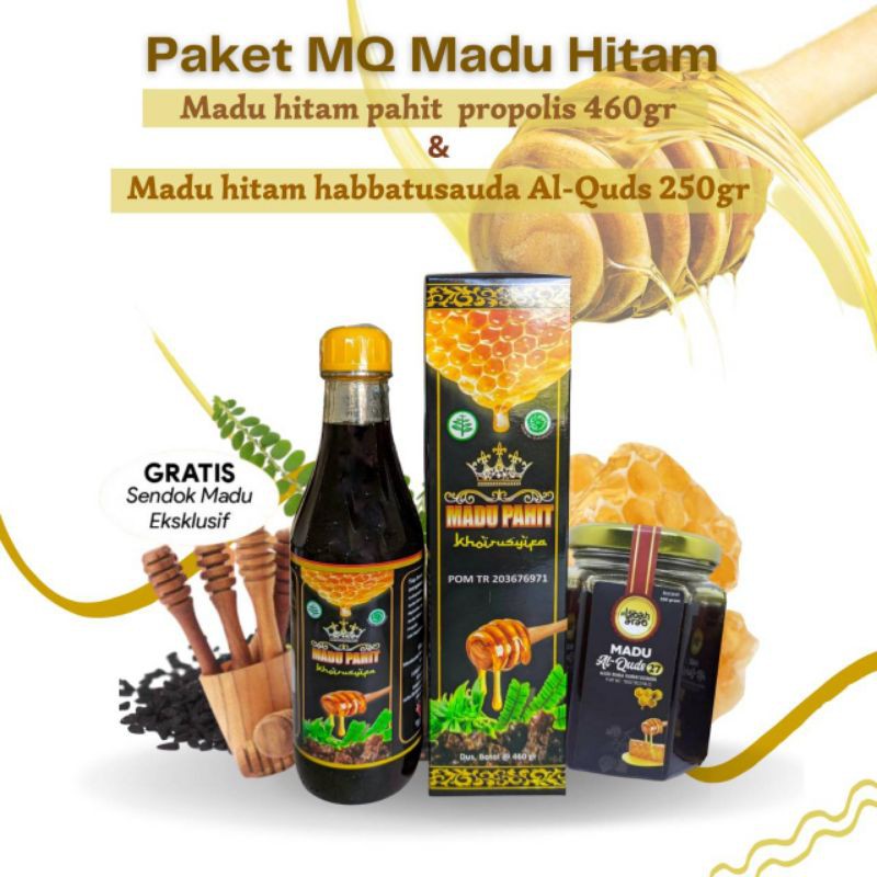 

Madu hitam propolis