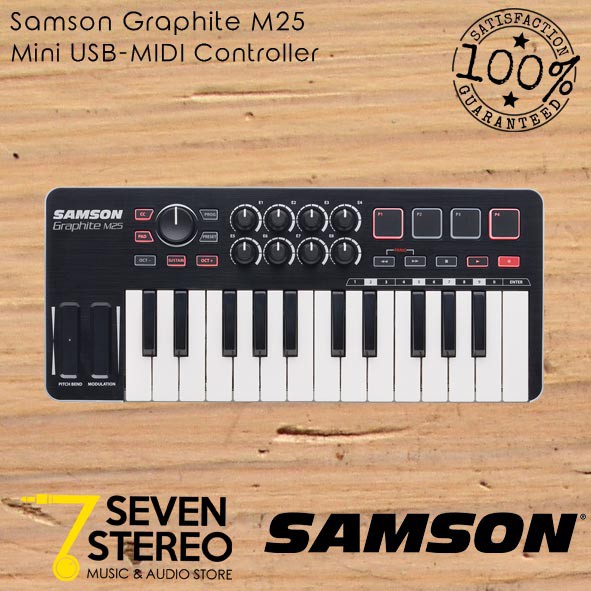 Samson Graphite M25 USB MIDI Controller