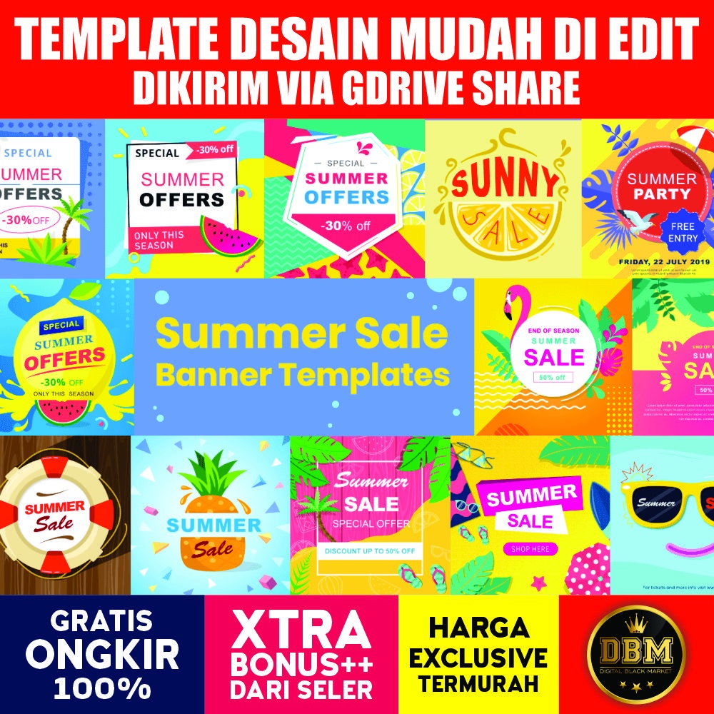 Exclusive Sale Banners Premium Bundle Vector Only