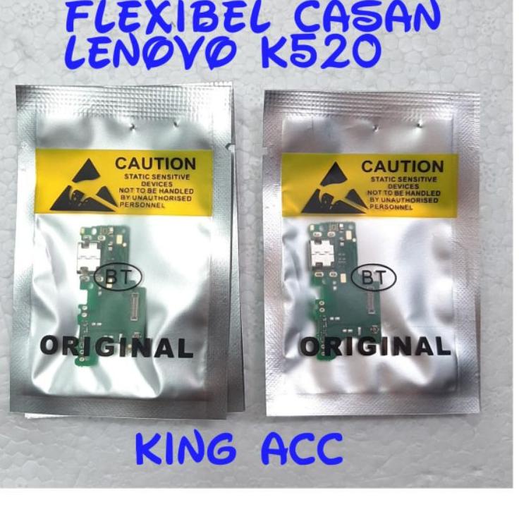 ⸨CoL ♝⸩ FLEXIBEL FLEXIBLE FLEKSIBEL LENOVO S5 K520 CON CONNECTOR TC CAS CHARGER MIC ORI //Diskon har