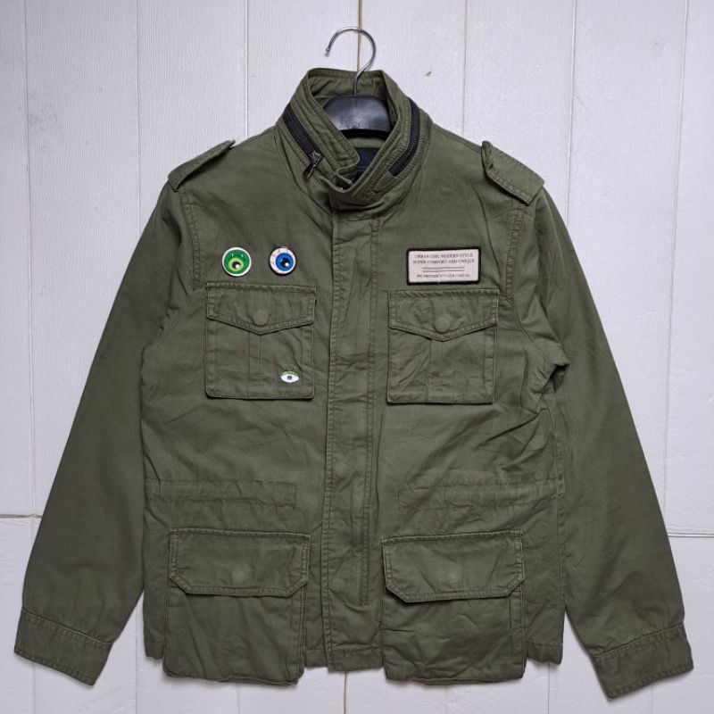JAKET L.BRENN M65 FIELD JACKET MILITARY FASHION SIZE S