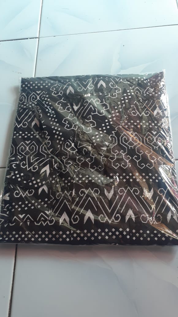 Batik Pria Lengan Panjang Batik Berkah Hrb026 Motif Keratonan Kode 002 Size M L Xl Xxl Reguler