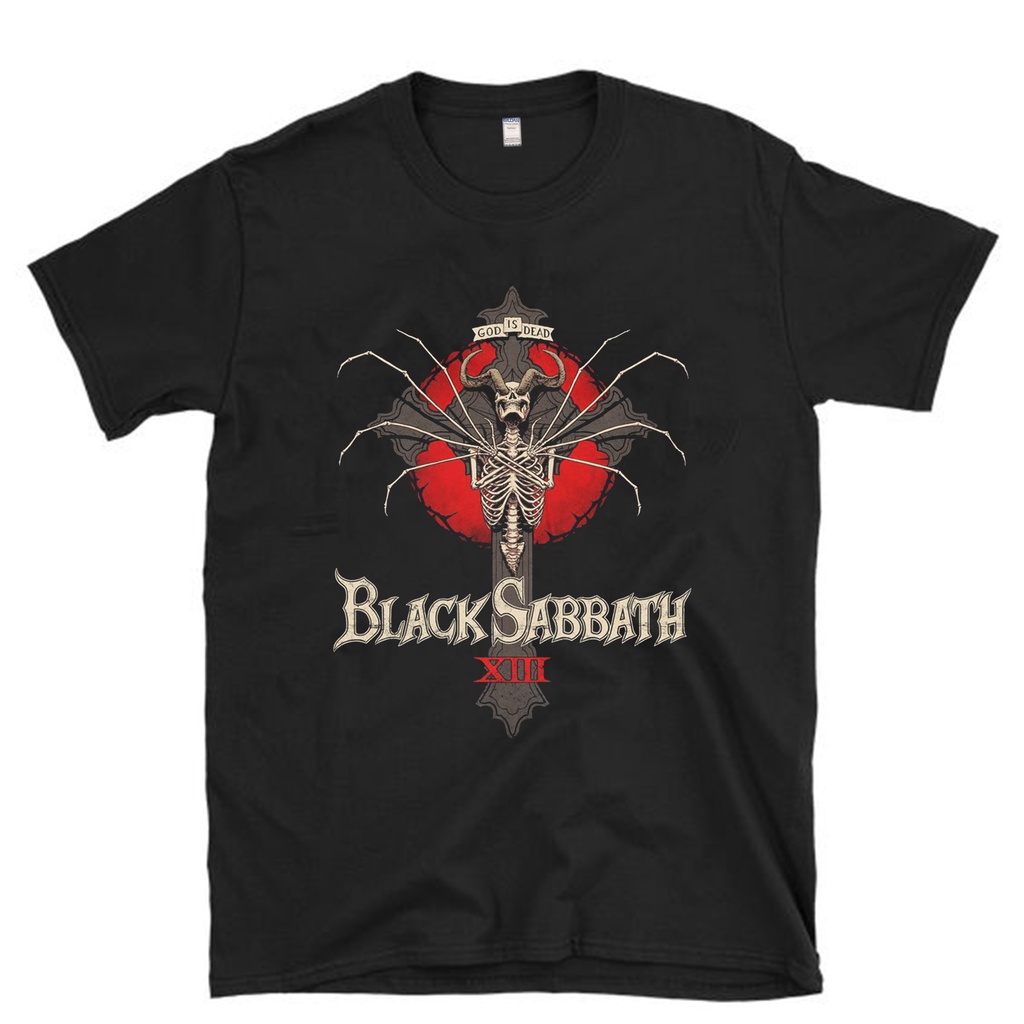 kaos band black sabbath vintage style