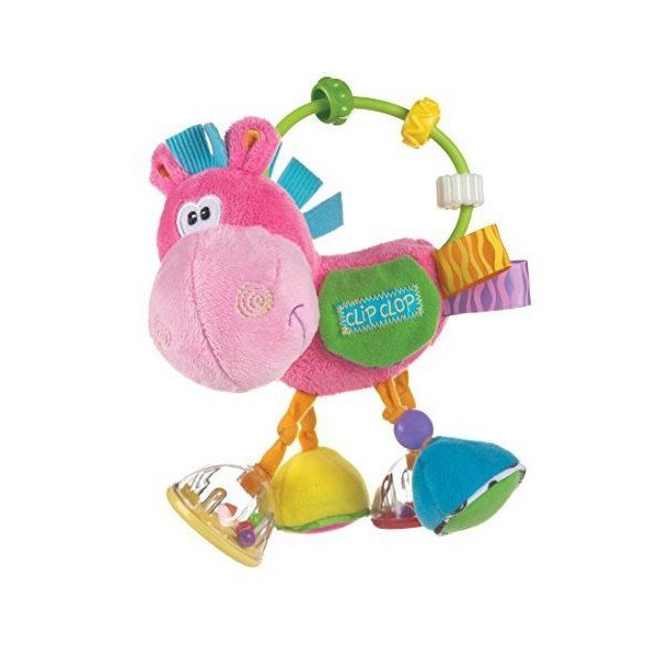 Playgro Clopette Activity Rattle Pink Mainan Bayi Rattle