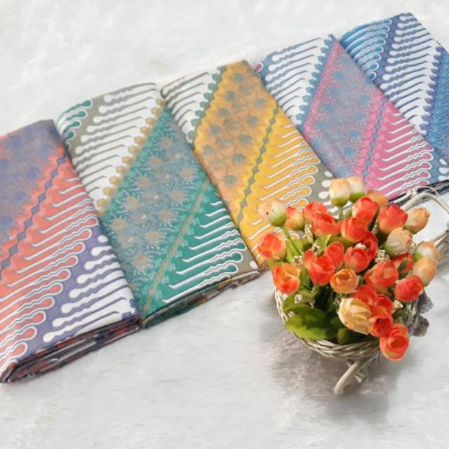 KAIN BATIK PEKALONGAN/kian batik liris Soft/kain batik pekalongan/colourfull