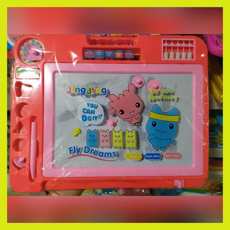 

PAPAN TULIS ANAK MAGNET BESAR BOARD DRAWING PANJANG 40 CM