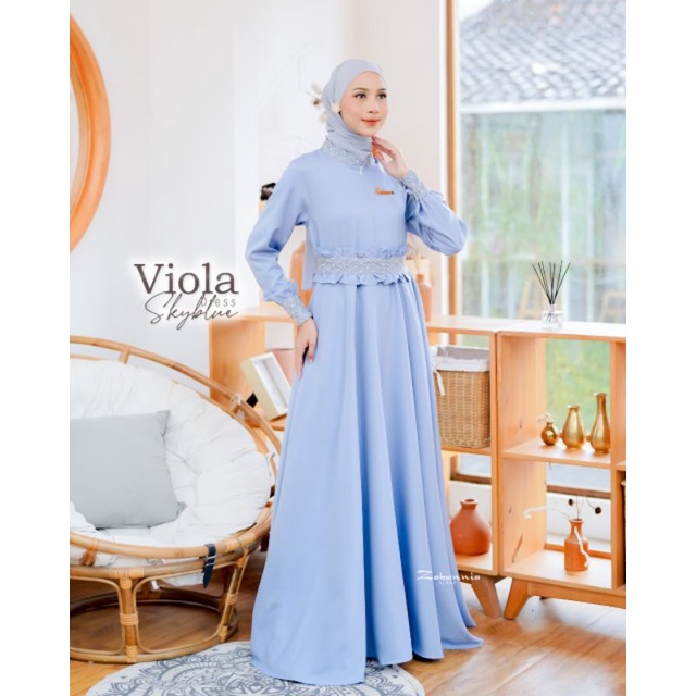 VIOLA DRESS • NON SET HIJAB BY ZABANNIA