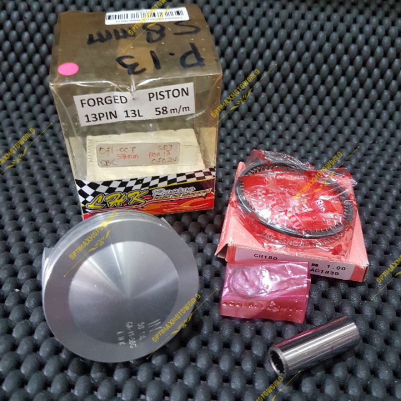 FORGING PISTON FORGED LHK 58 MM PEN 13 original LHK