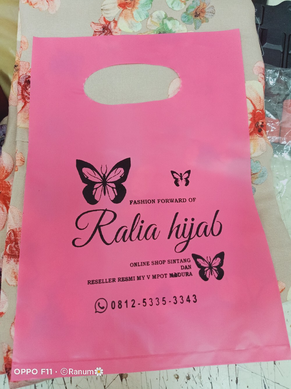 Plastik Sablon Hd Plong Ukuran 15x22 Isi 100 Pcs Free Desain