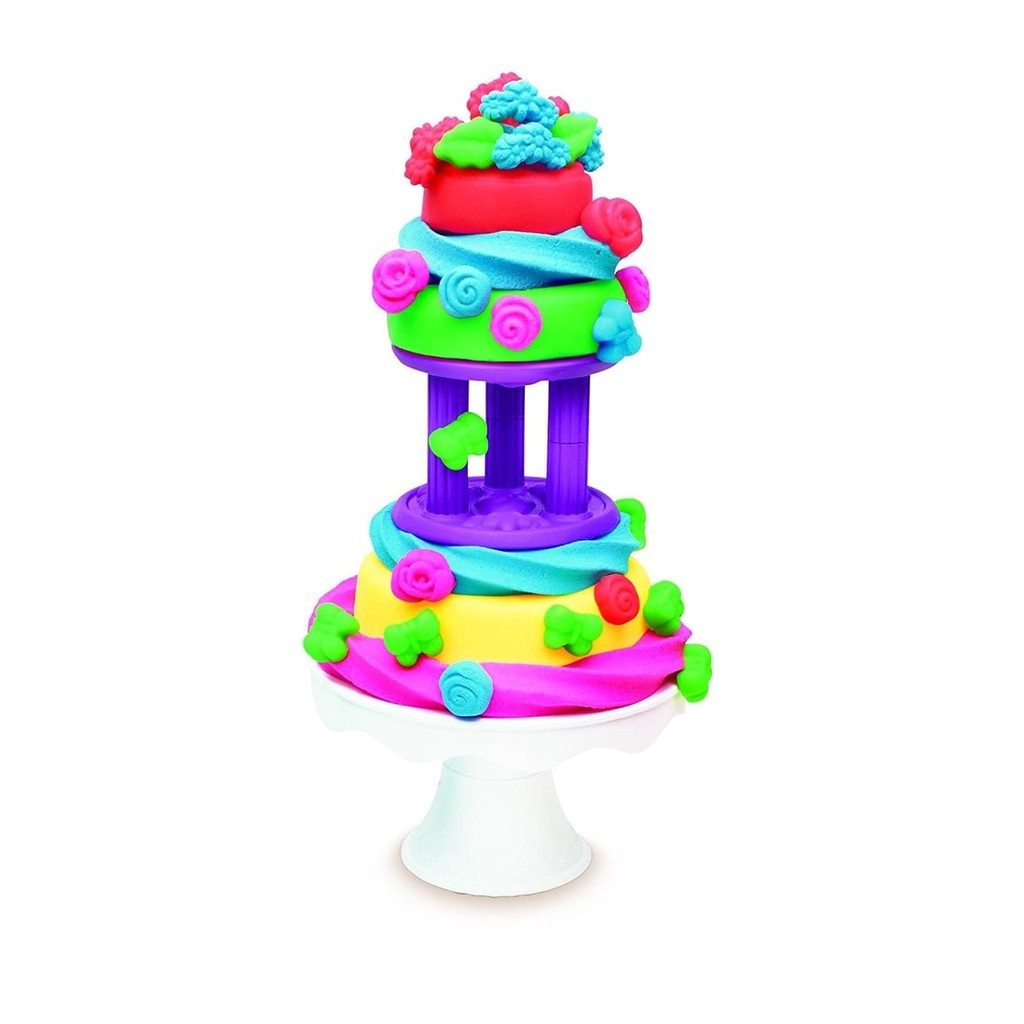 play doh kitchen creations cake party