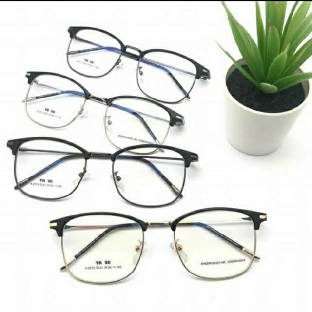 Frame kaca mata porsche design terbaru model afgan.