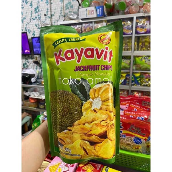 

Kayavit Keripik Nangka / Polomet si / Jackfuit Chips 250gr