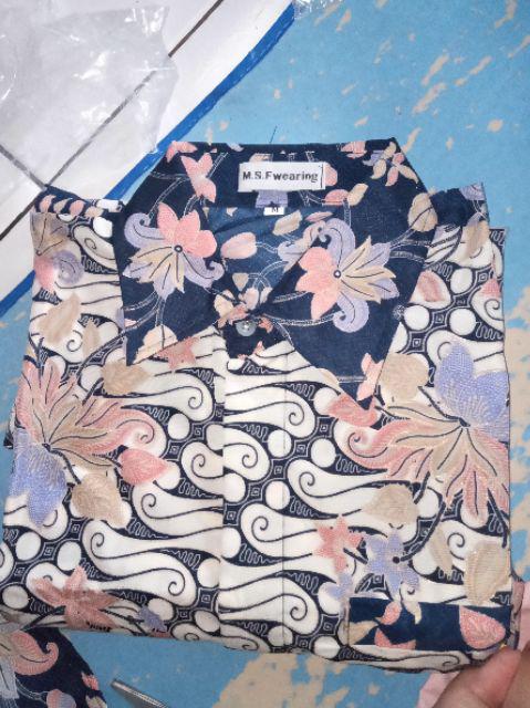 Couple Batik Hyva Mermaid Navy