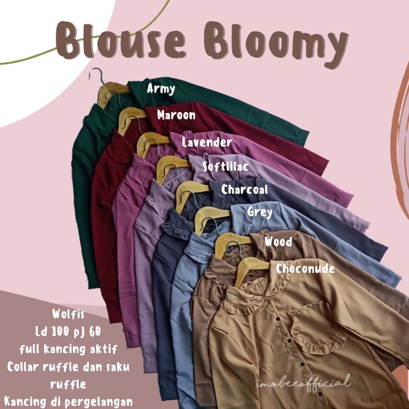 BLOUSE BLOOMY RUFFLE DAISY