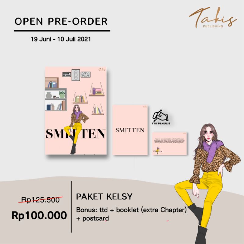 PRE ORDER Novel Smitten Karya Oktyas