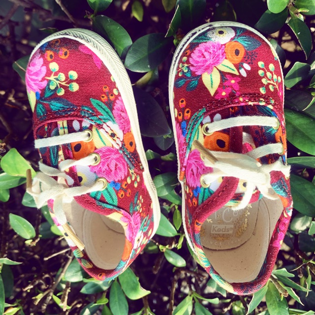 Keds X Rifle Paper Co  K Champ Seasonal Vintage