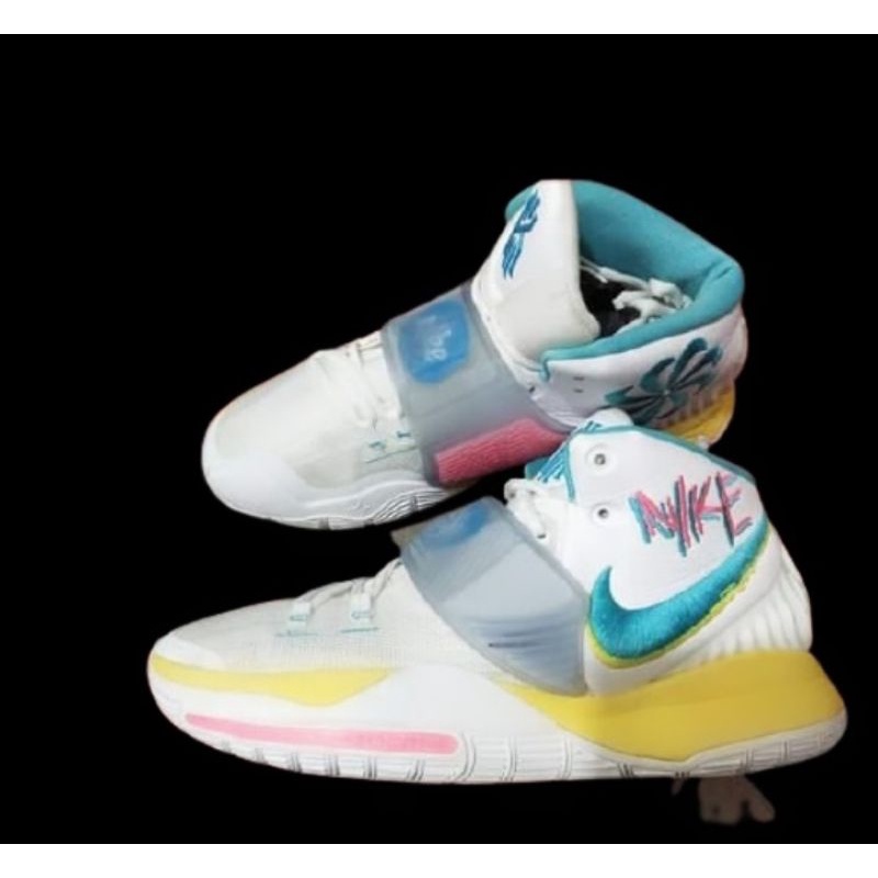 SEPATU KYRIE 6 EP GS GRAFFITI ORIGINAL PRODUK SECOND BRAND