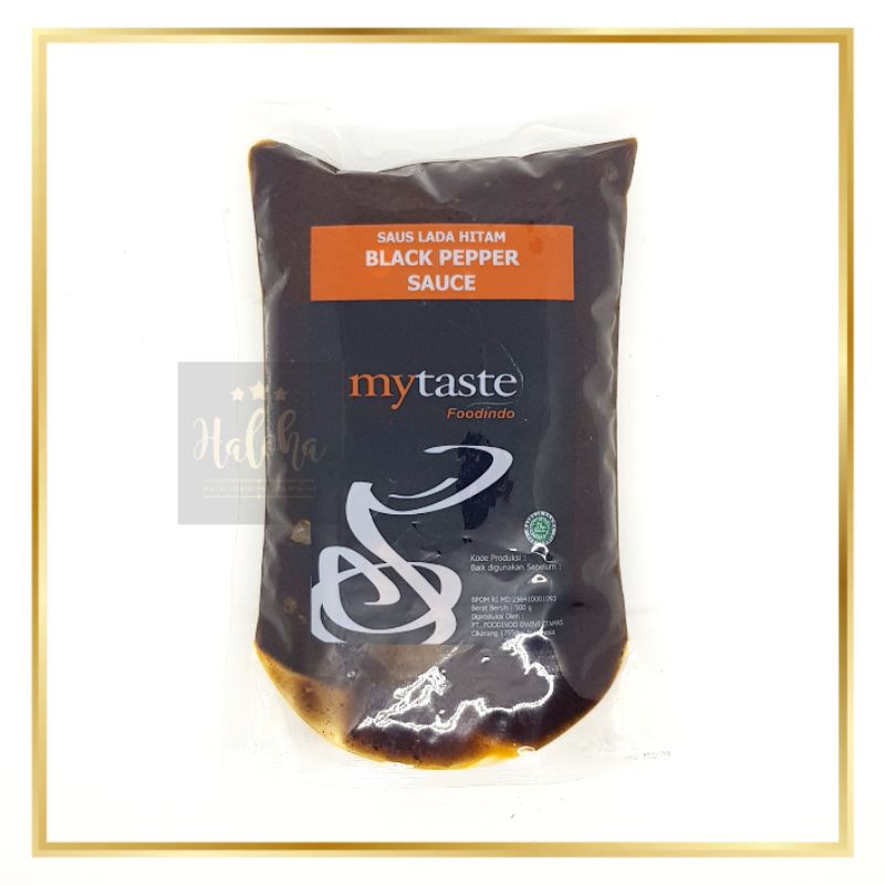 Mytaste Black Papper Sauce / Saus Lada Hitam 500 gr