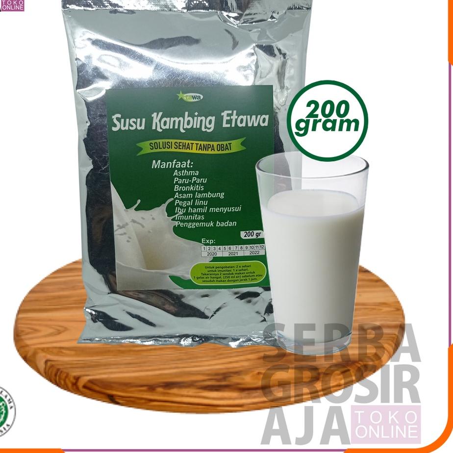 

☄️Shopeng Day Susu Kambing Etawa Original Ruqyah Plus Bidara 200 / 100 gram Membersihkan Paru Paru mengobati Ashtma Bronkhistis Pegal Linu Gerd Asam Lambung dab Bagus Untuk Ibu Hamil menyusui dan Anak Anak Lebih Baik dari Susu Sapi #PRICEDISCOUNT