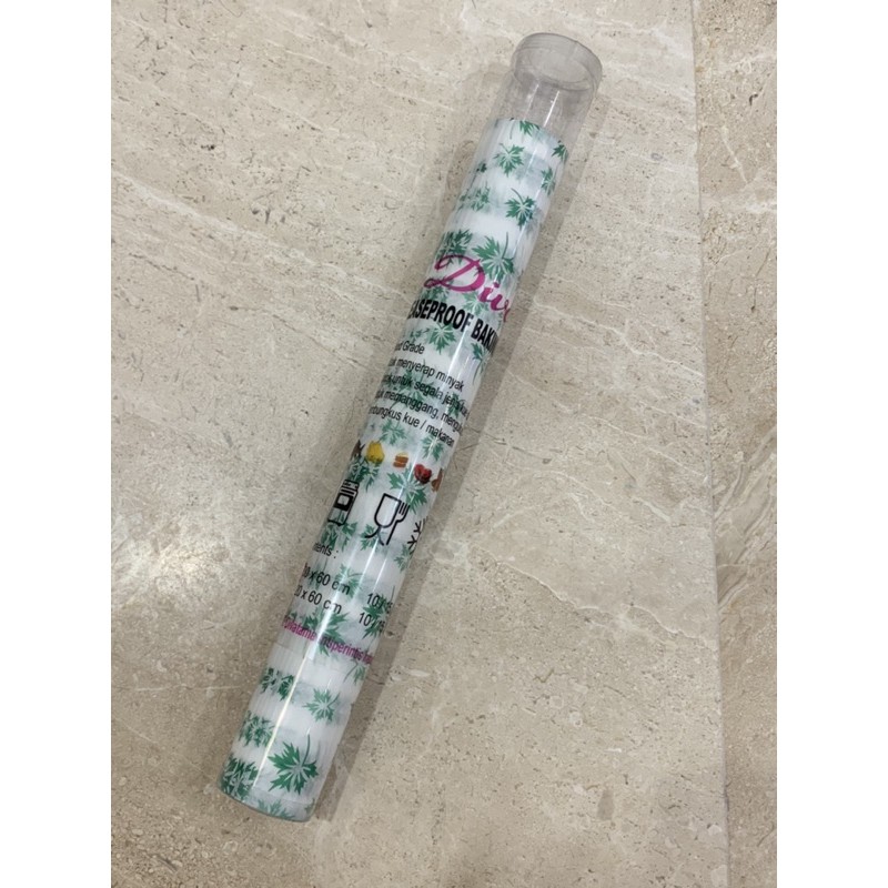 

diva grease proof paper 15pcs/pack 30x60cm kertas roti wax paper parchment