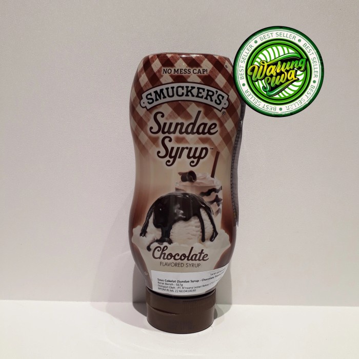 

smucker's sundae chocolate syrup 567gr