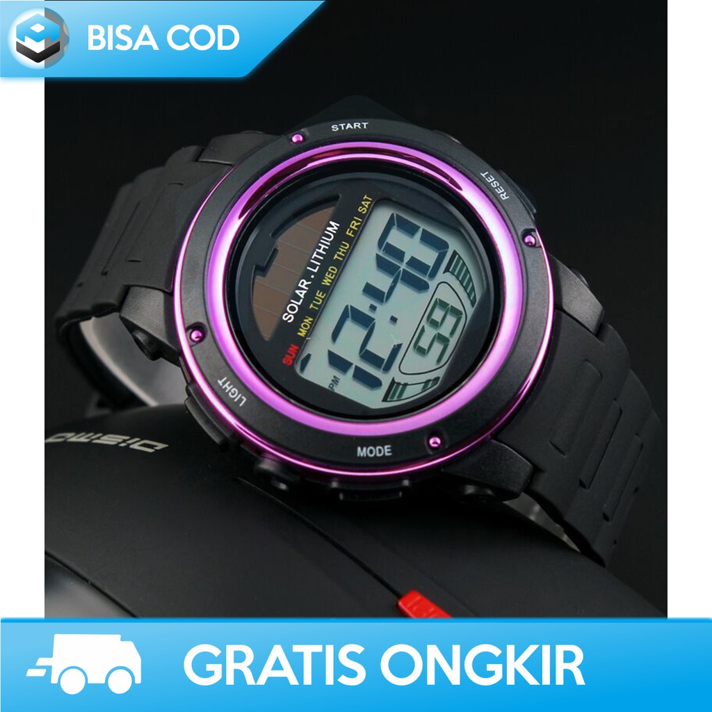 JAM TANGAN PRIA SOLAR CHARGE ORIGINAL SKMEI DG1096 - JAM TANGAN COWOK DIGITAL TENAGA SURYA MURAH