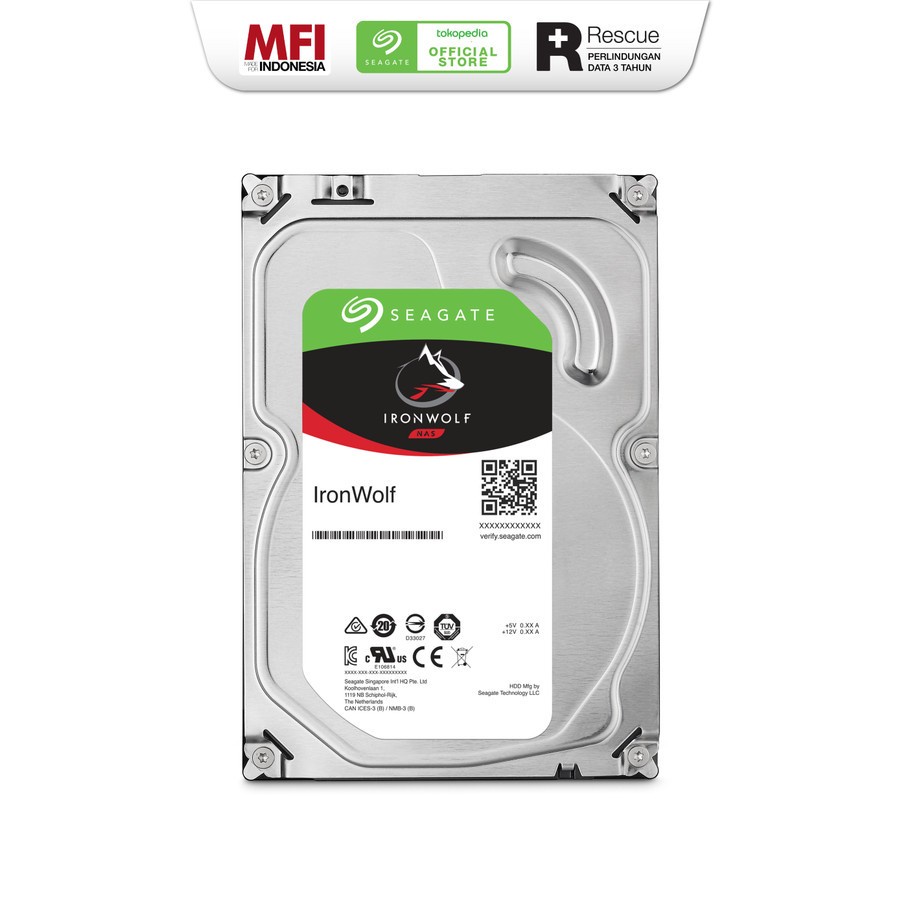 Seagate IronWolf Harddisk NAS 2TB SATA