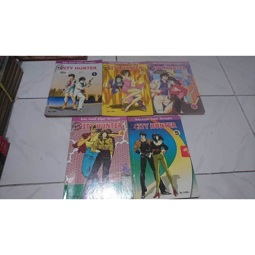 Komik City hunter 1-5 set 2