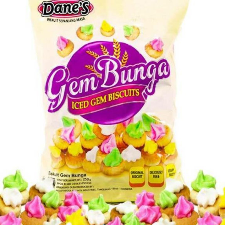 

DANE'S Gem Bunga Rose Biskuit [220 g]