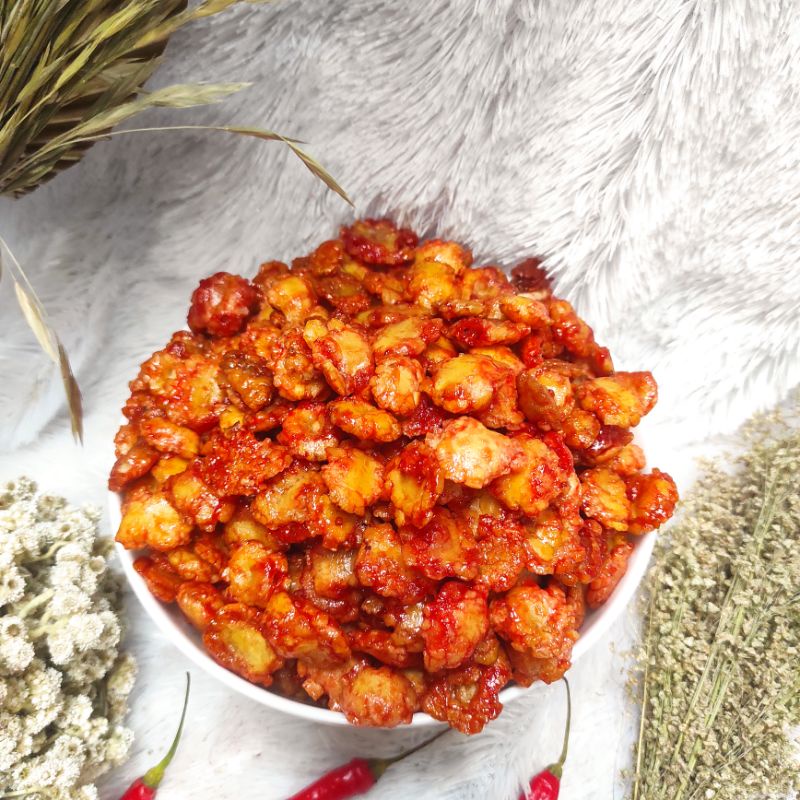 

Sekar_Shop07 Emping Melinjo Pedas Manis Matang Siap Makan 500Gr