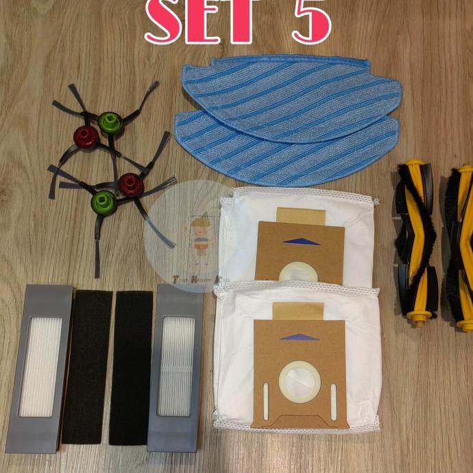 Ecovasc Deebot Ozmo 920 950 T8 T9 AIVI Aksesoris Set