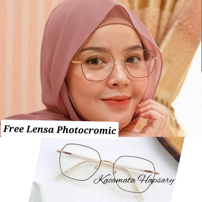 FRAME KACAMATA KODE KY2885 | KACAMATA GRATIS LENSA PHOTOCROMIC | KACAMATA MINUS | ANTI RADIASI