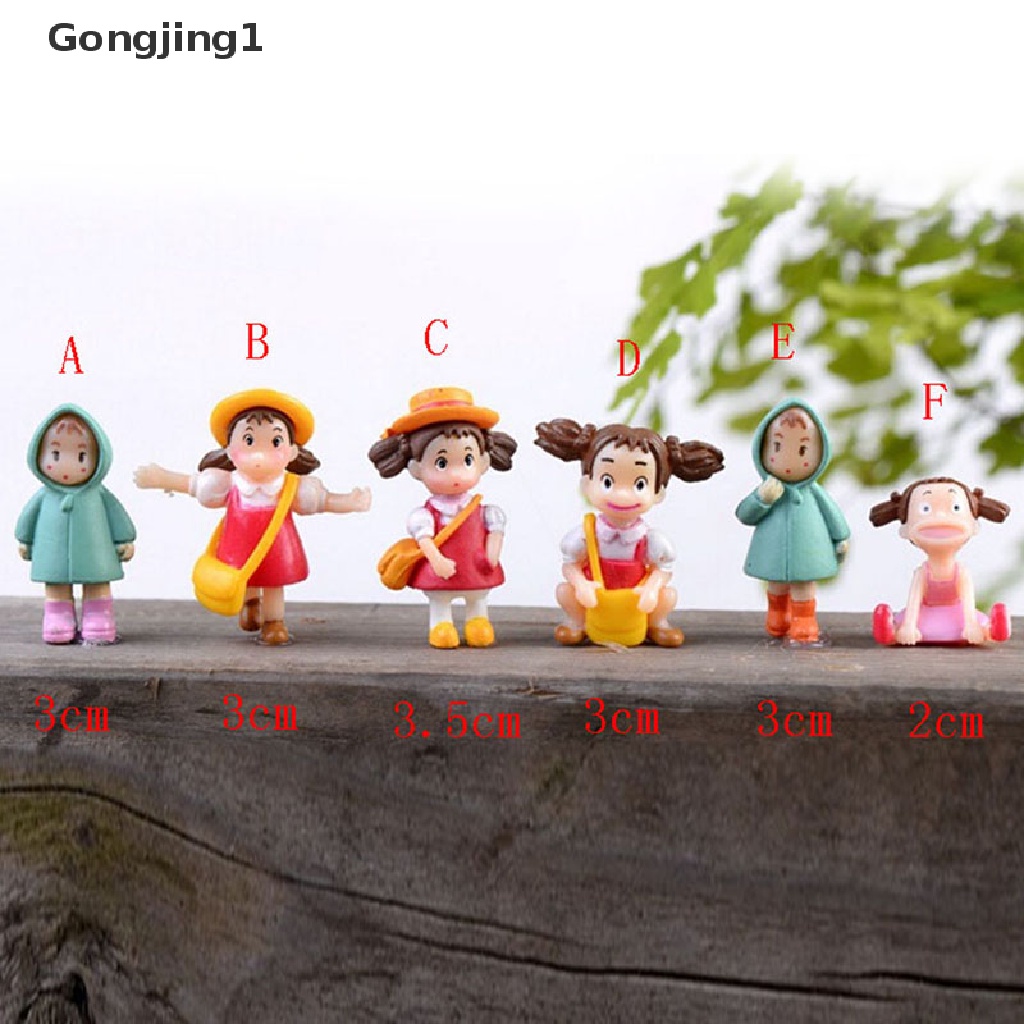 Gongjing1 Boneka Anak Perempuan Mini Untuk Dekorasi Taman