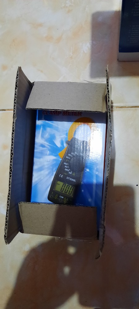 Eelic Portable Digital Clamp Meter Tang Amper Dt3266l