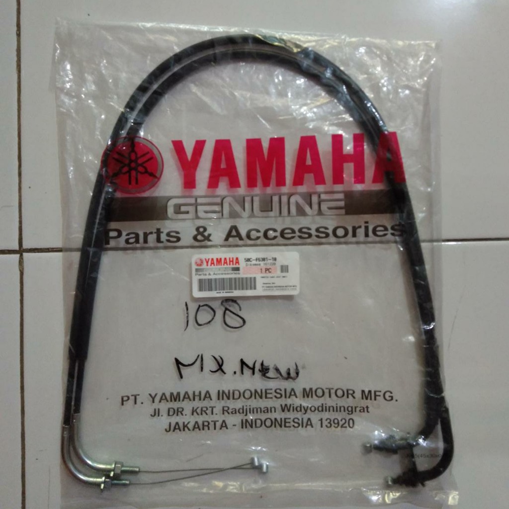 Kabel Gas Cable Comp Throttle Yamaha Jupiter MX New 50C F6301 10