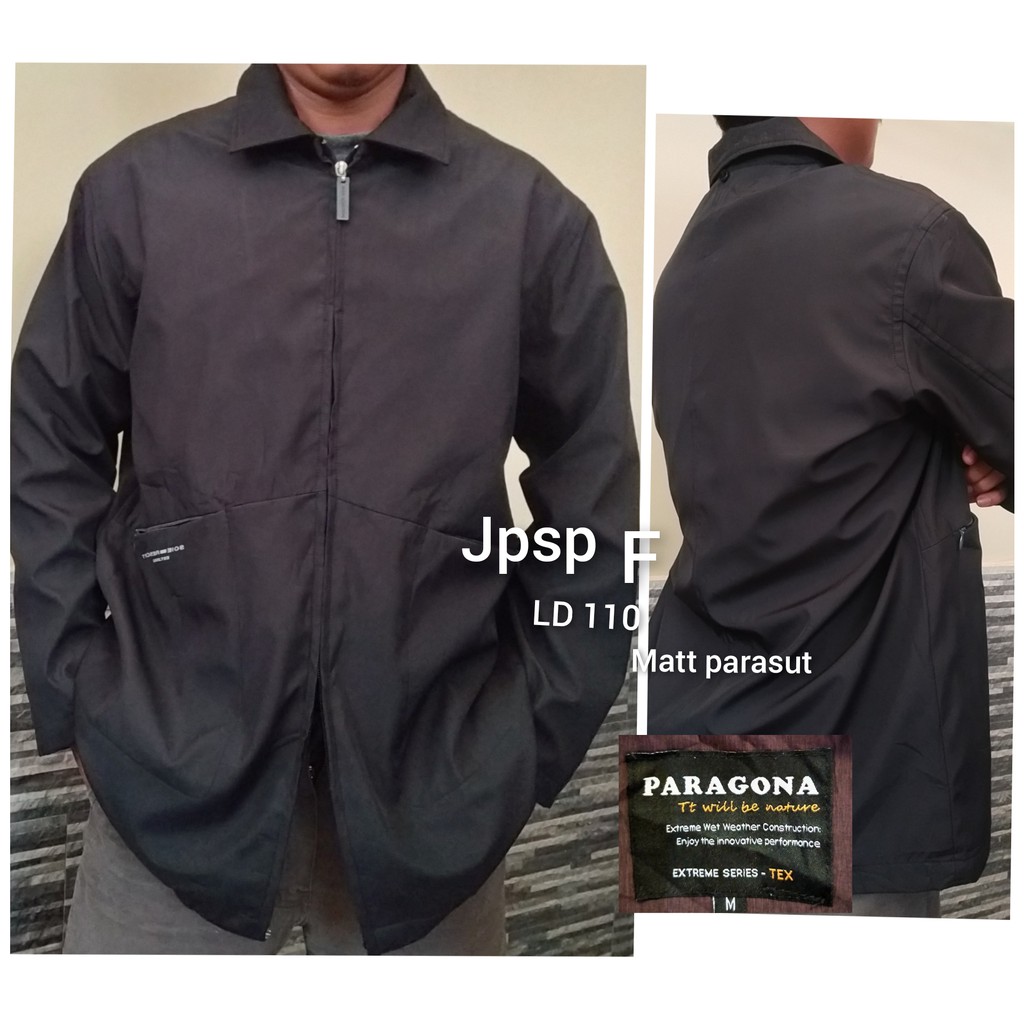 JAKET PART 1 T H R I F T JACKET PRIA PARASUT MURAH P R E L O V E D COD VINTAGE PERNAH DIPAKAI