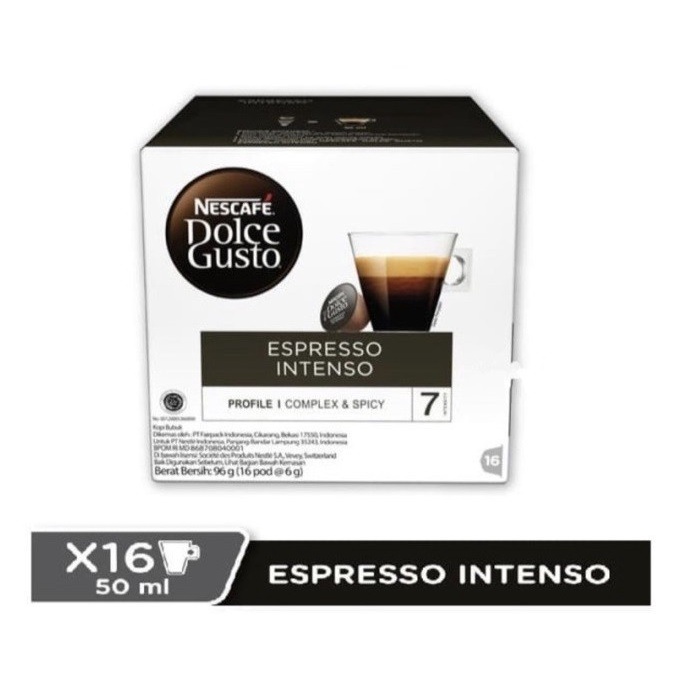 

Nescafe Dolce Gusto Espresso Intenso Capsule 1 Box TNG