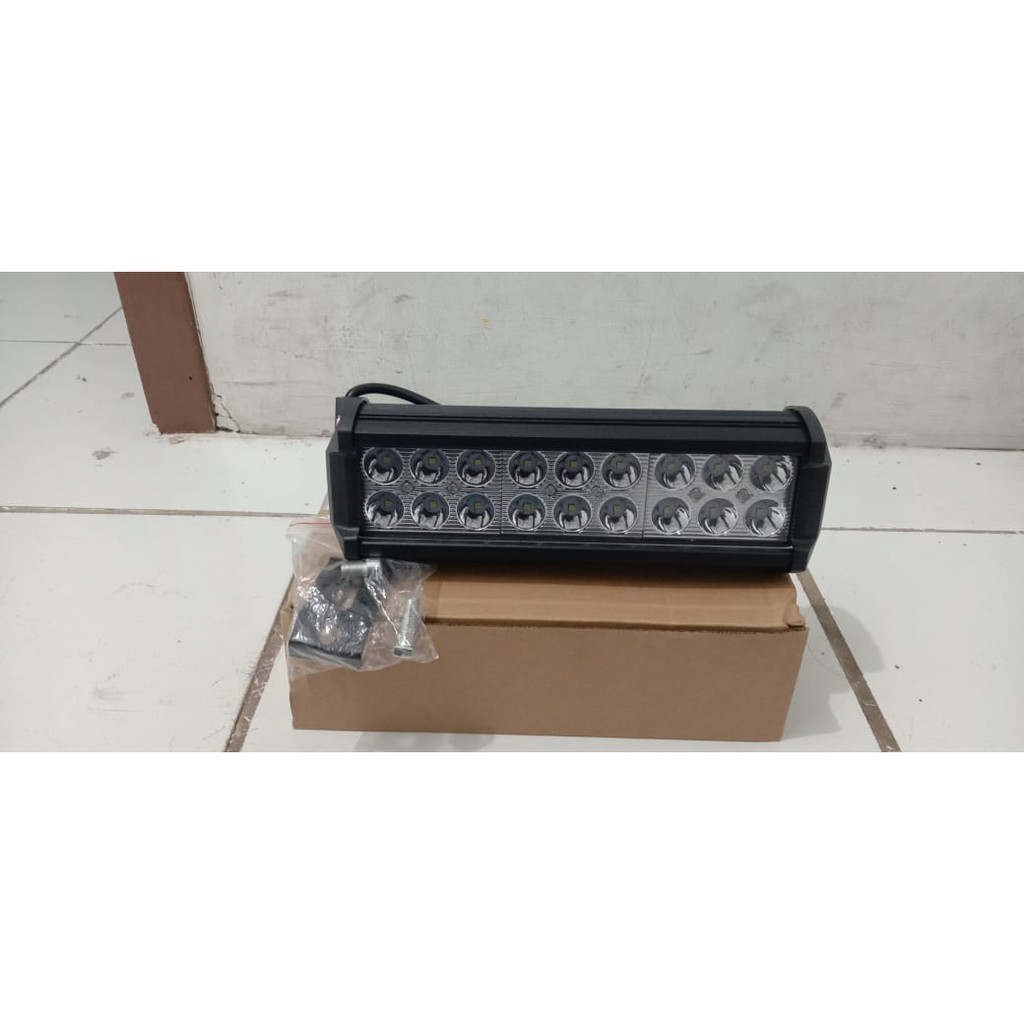 Lampu LED Sorot Offroad 54Watt Light Bar