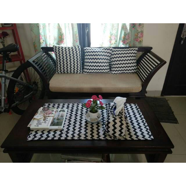 ❌SOLD❌Set kursi bangku tamu preloved second cek slide kedua