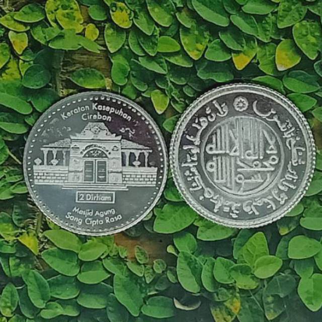 Dirhamayn (2 Dirham) Kasepuhan Cirebon + TANPA Sertifikat