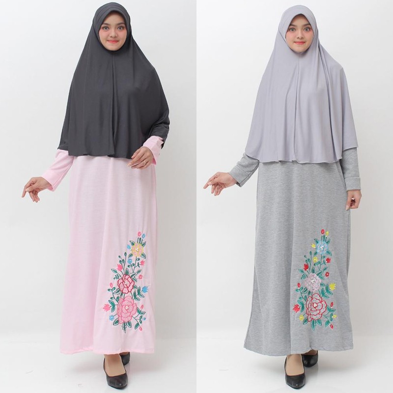 ARENA - Setelan Gamis Set Hijab