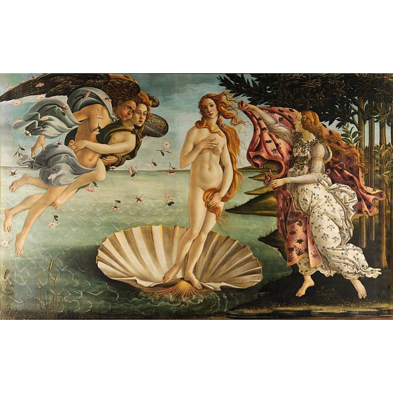 Lukisan Sandro Botticelli The Birth of Venus Painting