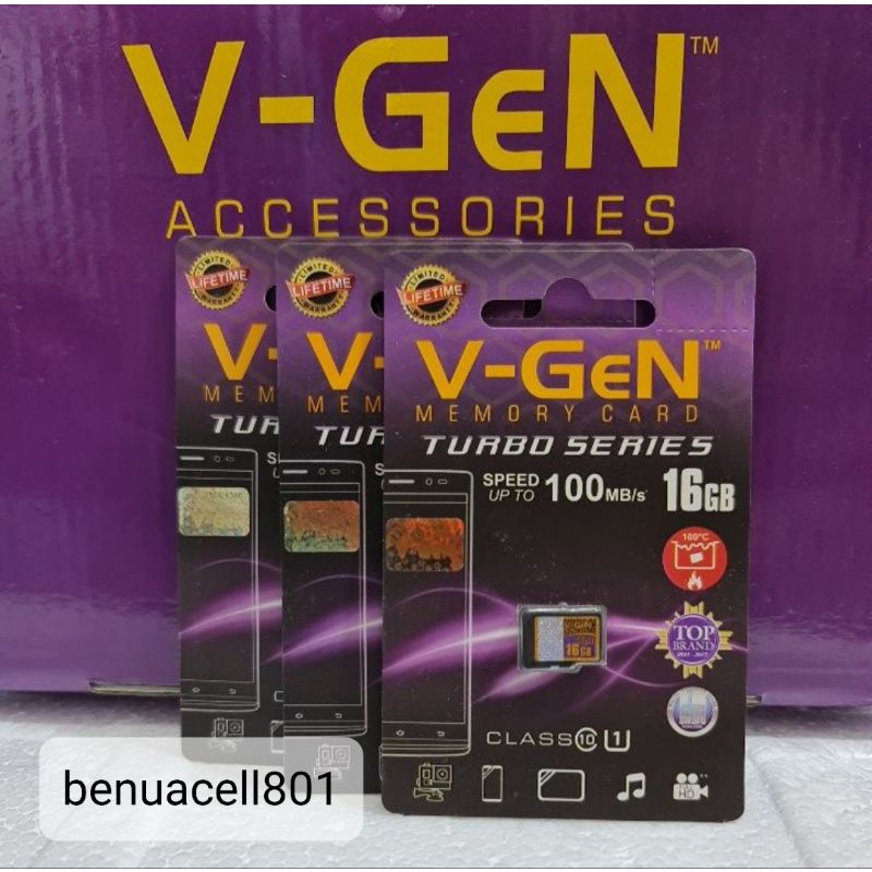 Memory V-Gen MMC V-Gen kartu memory V-Gen 16 GB Class 10 original V-Gen