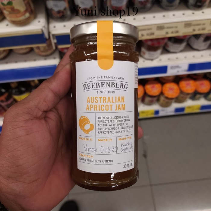 

selai berengberg apricot jam 300gr