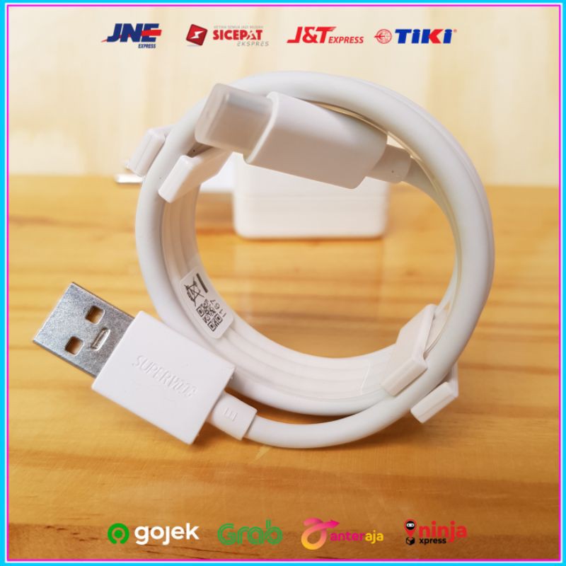 Charger Fast Charging Realme SUPER VOOC ORIGINAL 100% USB C ORI 5V 4A