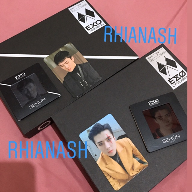 Sehun Photocard OBSESSION Album [WTT]