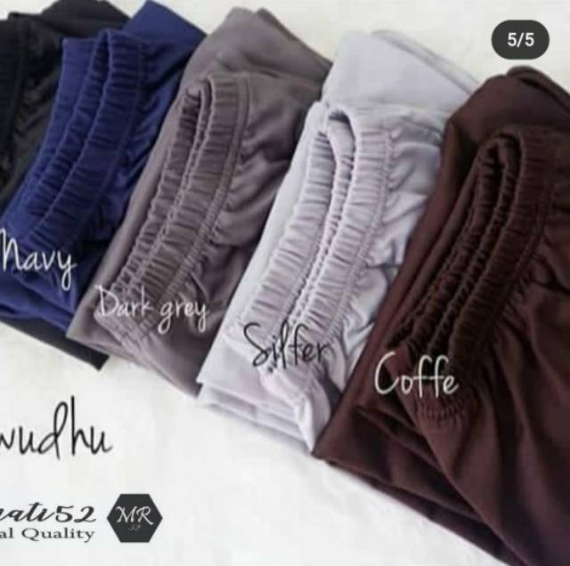 Legging Wudhu Bahan Spandex Ukuran All Size