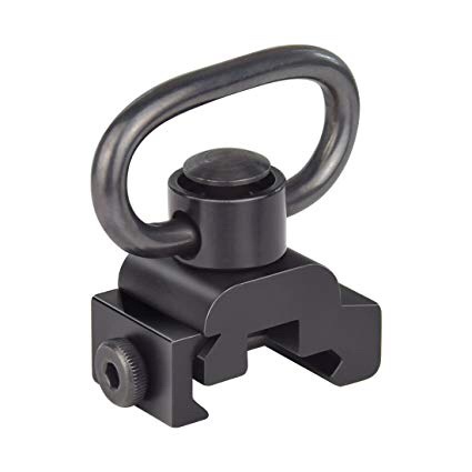 MAINAN & HOBI AKSESORIS AIRSOFT GUN TACTICAL QD SLING SWIVEL MOUNT RAIL AIRSOFT RIFLE SLING METAL