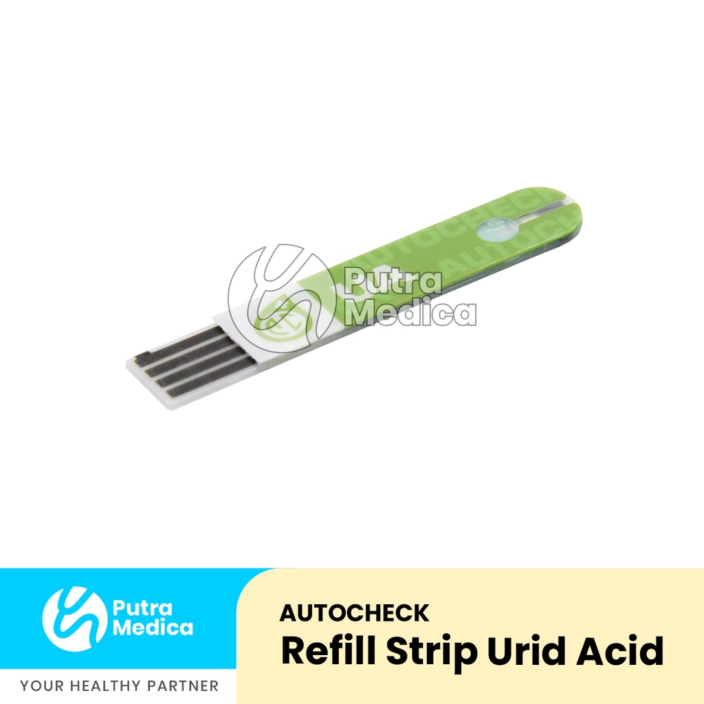 Autocheck Strip / Stik Cek Darah / Refill Test Gula Darah Kolesterol Asam Urat / Strips Glucose Cholesterol Urid Acid